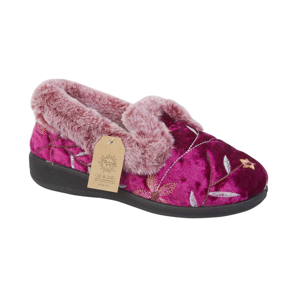Mabel Wide Fit Slippers