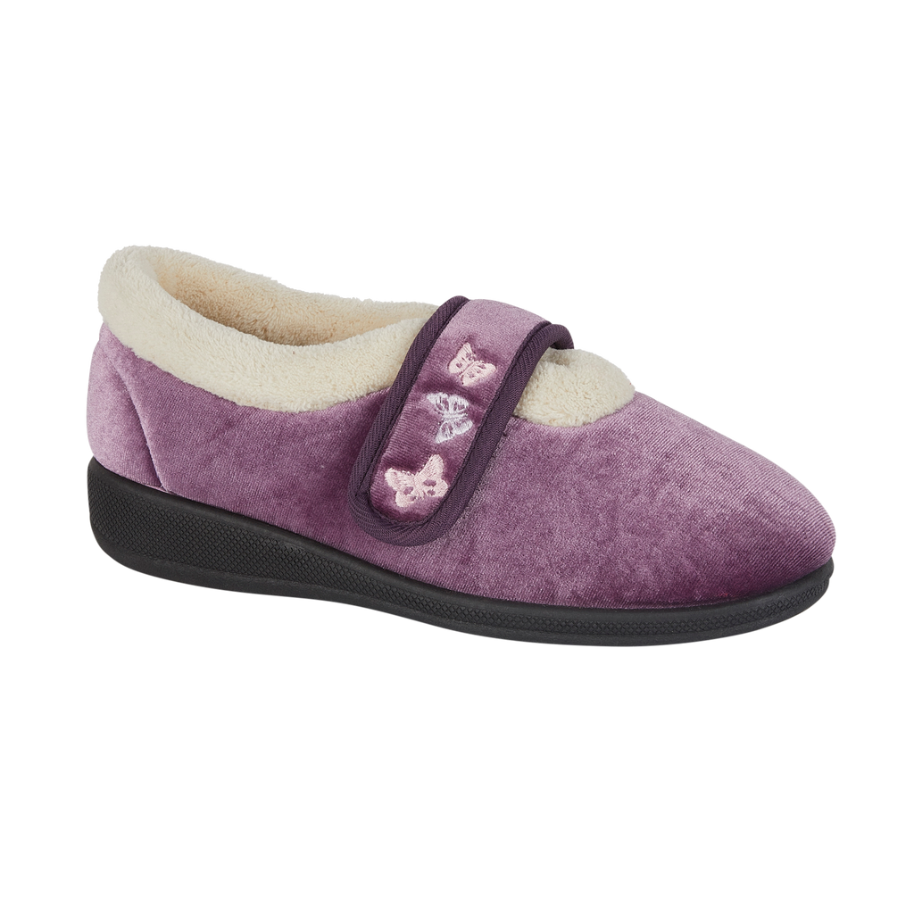 Matilda Wide Fit Strap Slippers