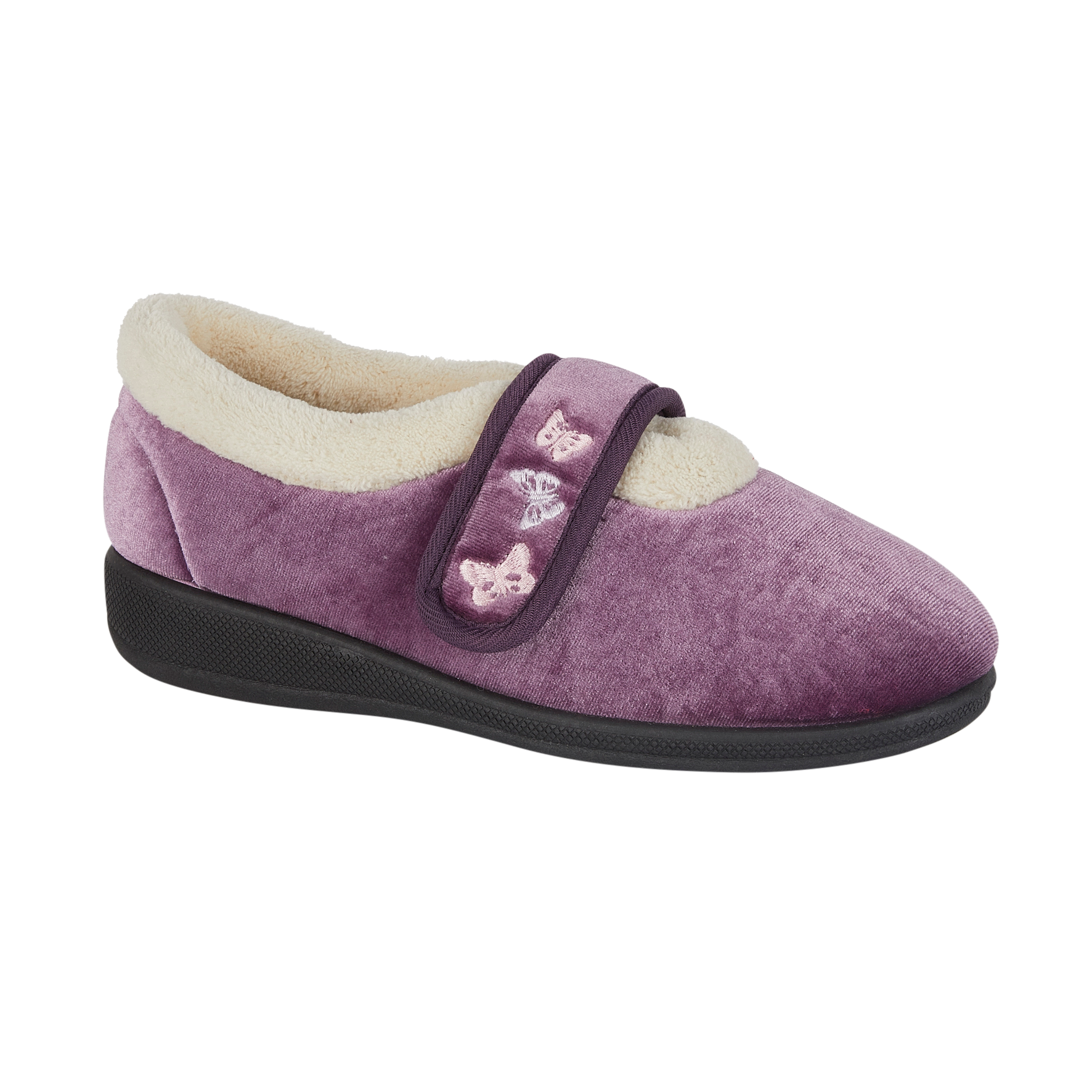 Matilda Wide Fit Strap Slippers