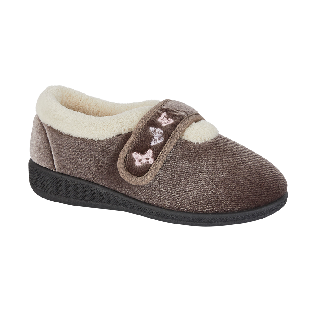 Matilda Wide Fit Strap Slippers