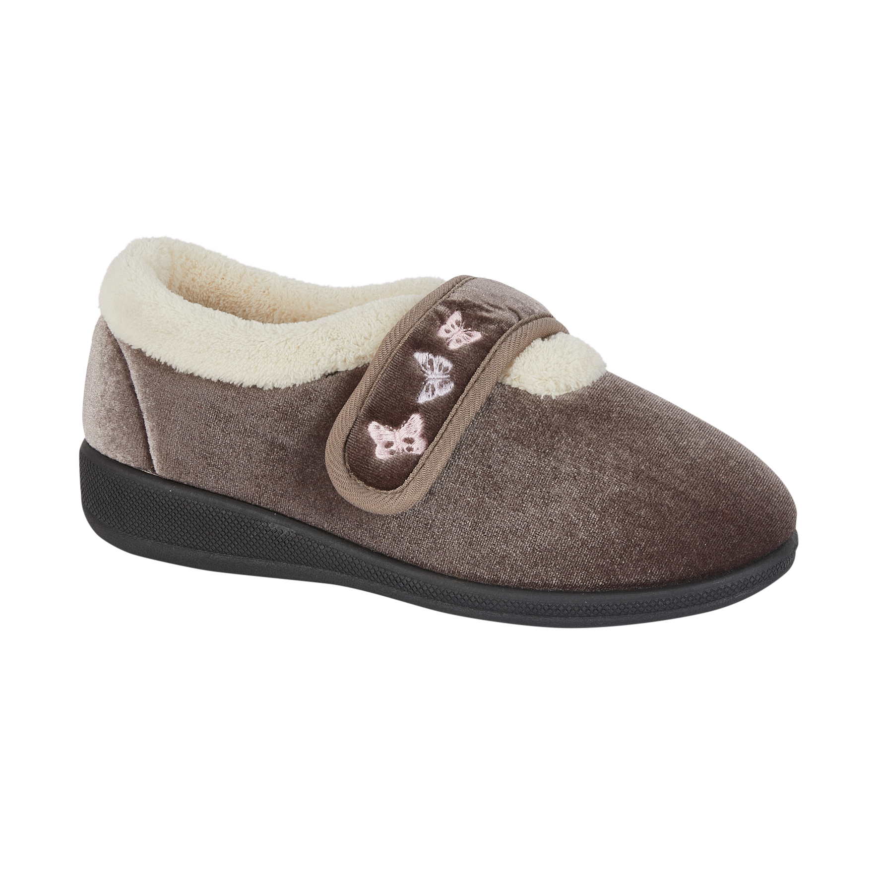 Matilda Wide Fit Strap Slippers