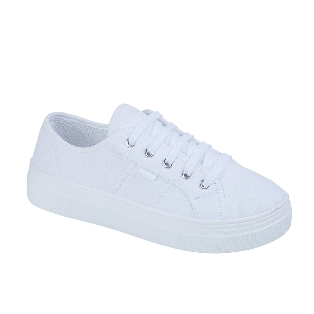 Front ladies white lace up Montclair Urban Jacks 