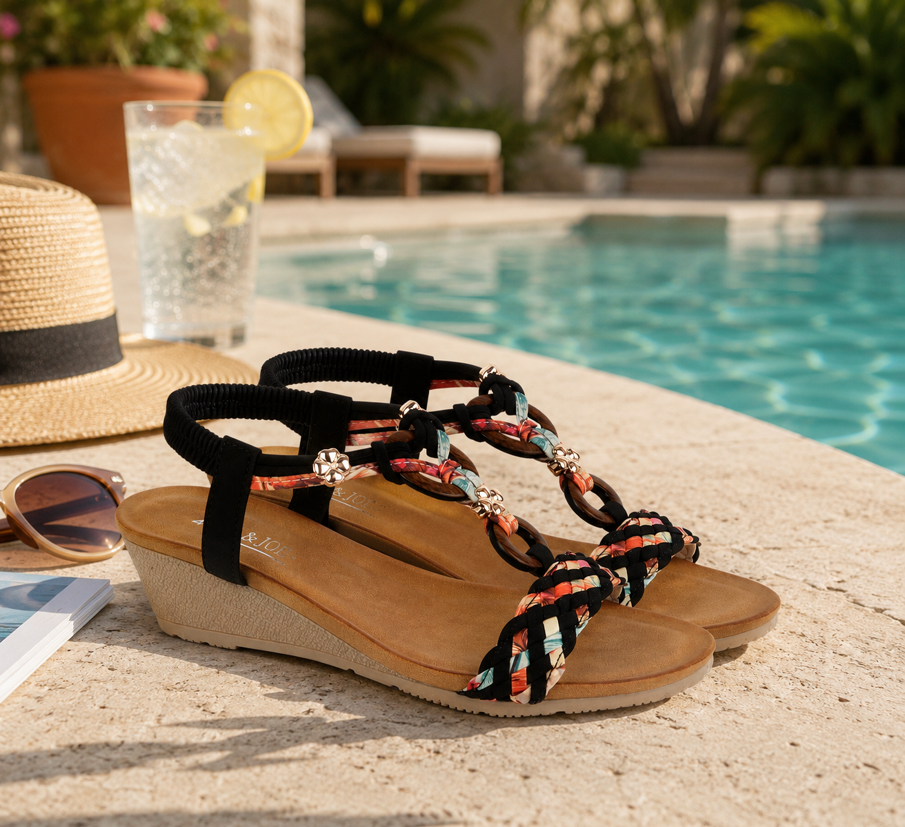 Maldives Wedge Sandals