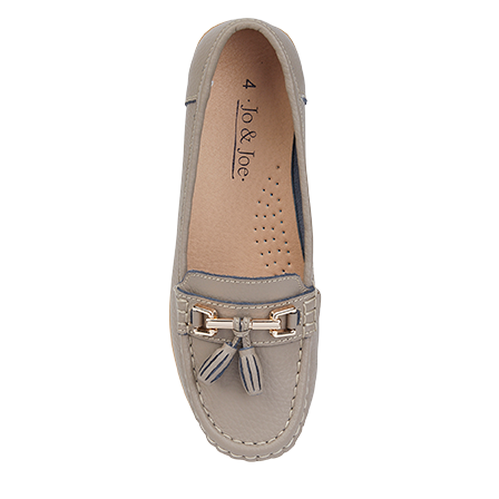 Nautical Leather Tassel Loafers