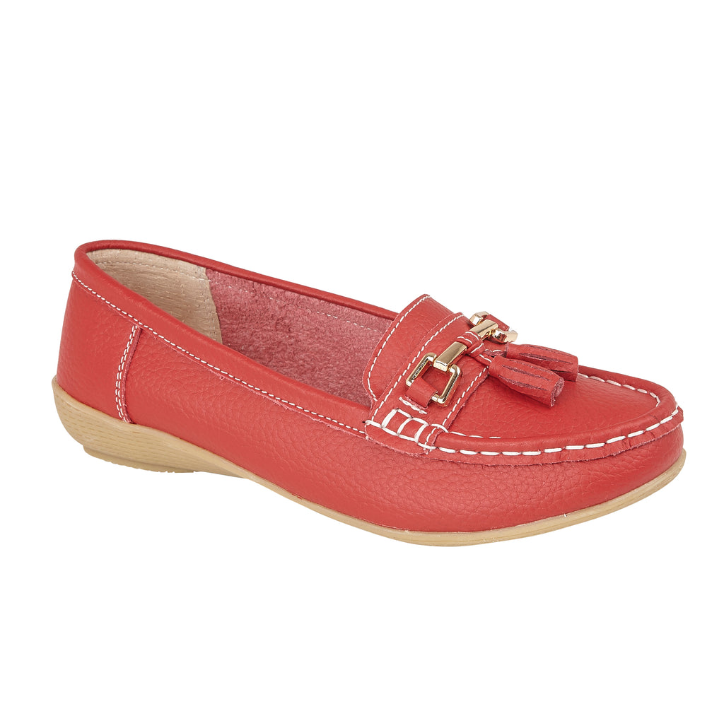 Nautical Leather Tassel Loafers