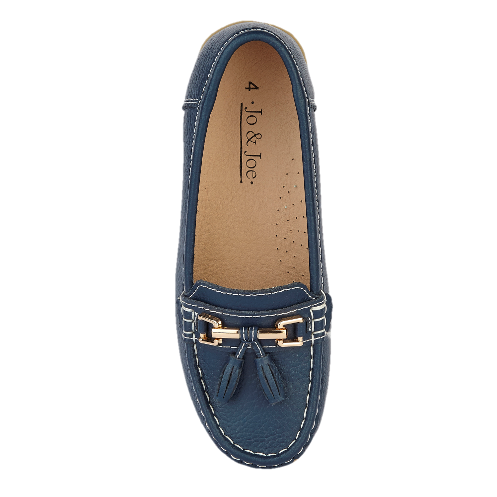 Nautical Leather Tassel Loafers