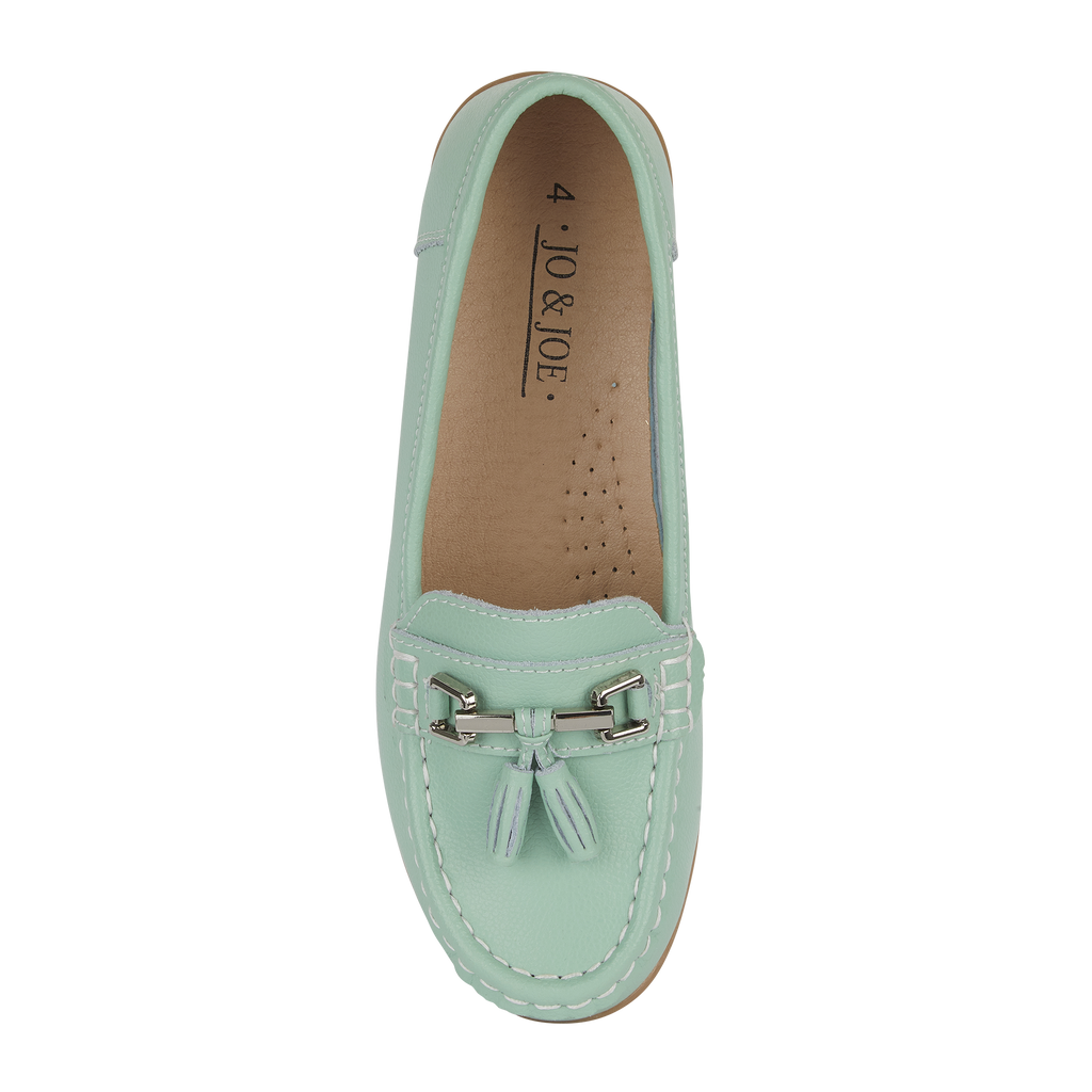 Nautical Leather Tassel Loafers