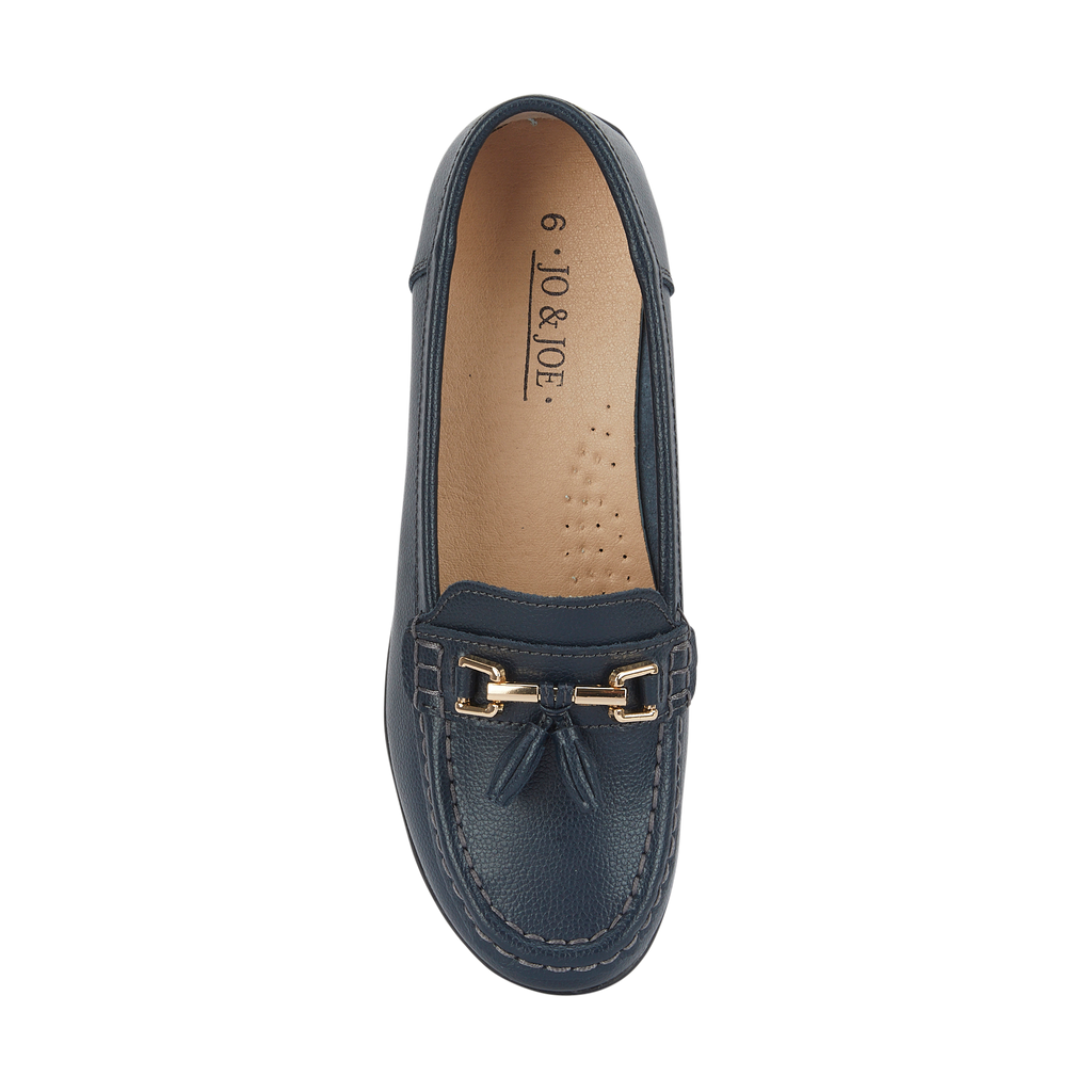 Nautical Leather Tassel Loafers