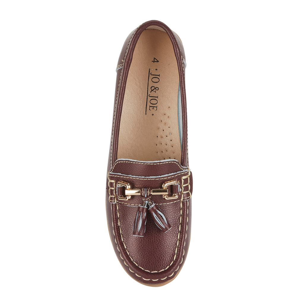 Nautical Leather Tassel Loafers