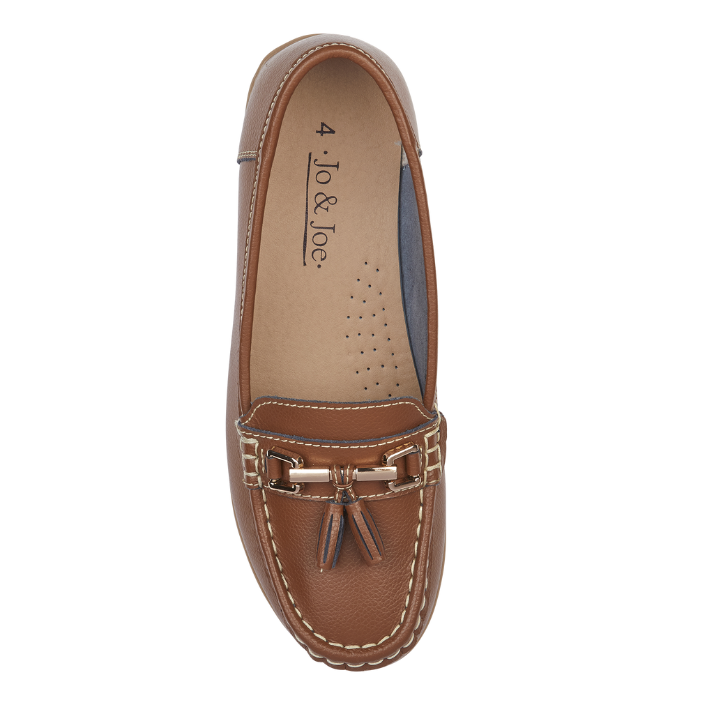 Nautical Leather Tassel Loafers