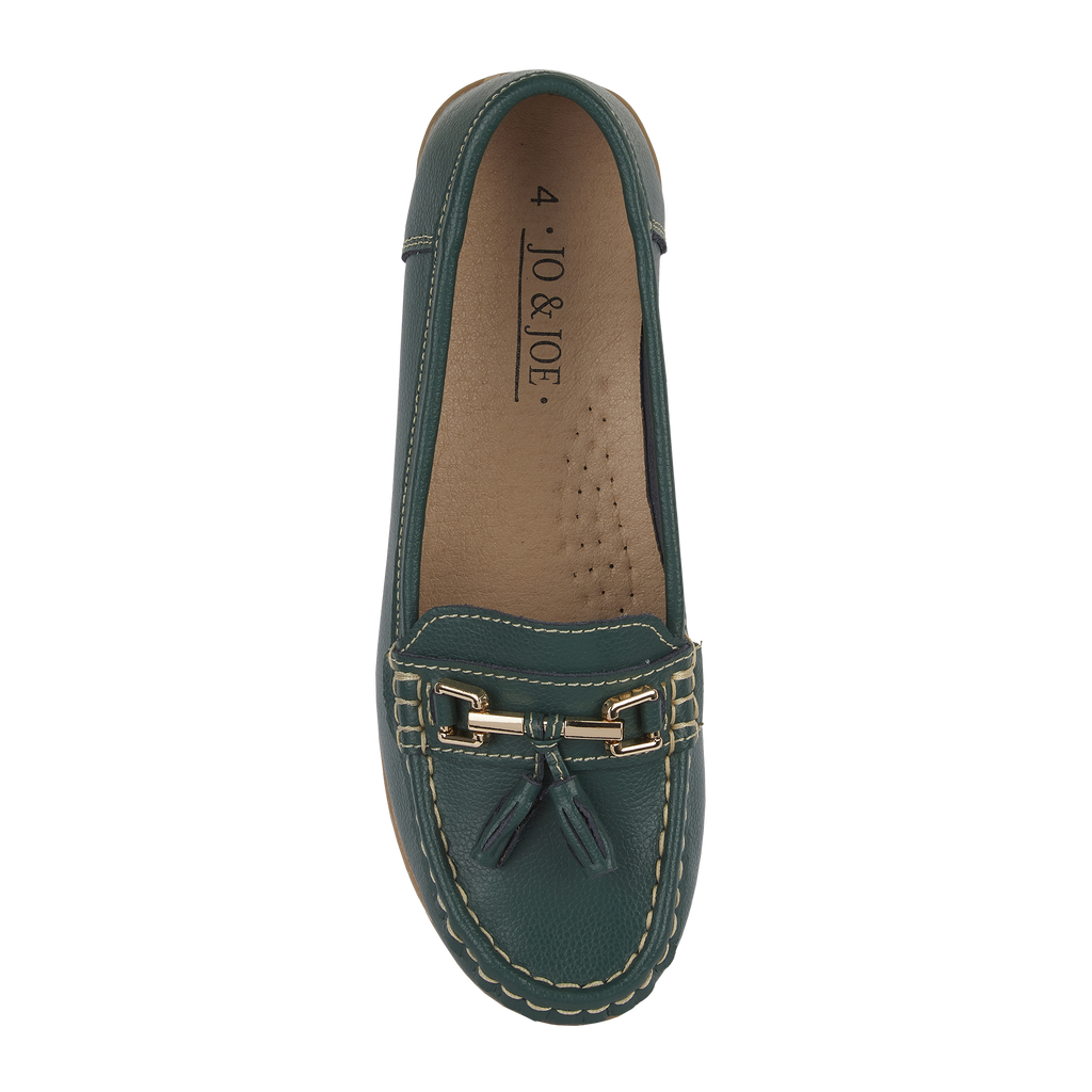 Nautical Leather Tassel Loafers