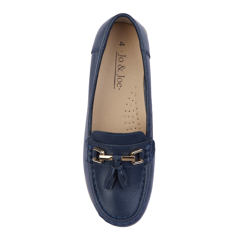 Nautical Leather Tassel Loafers