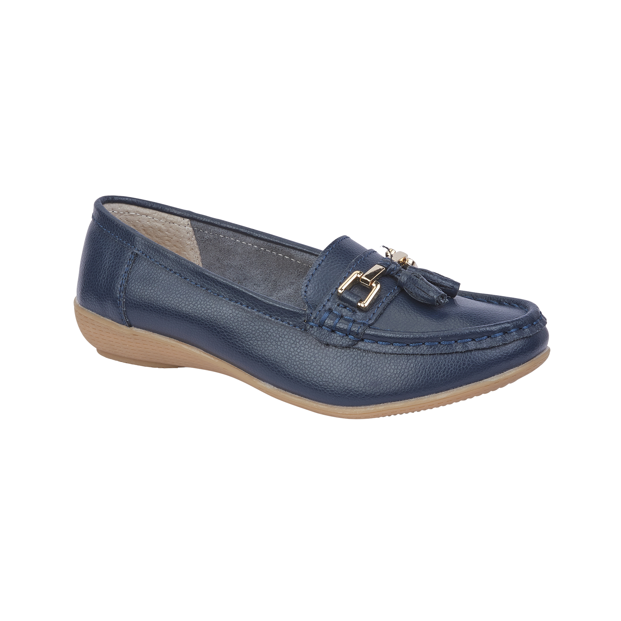 Nautical Leather Tassel Loafers