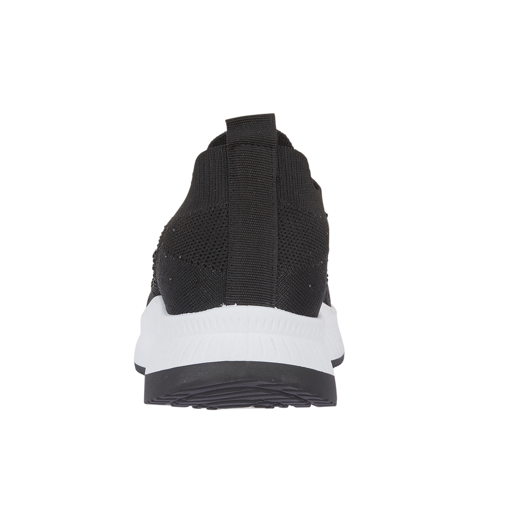 Negroni Women's Slip On Leisure Trainers Black
