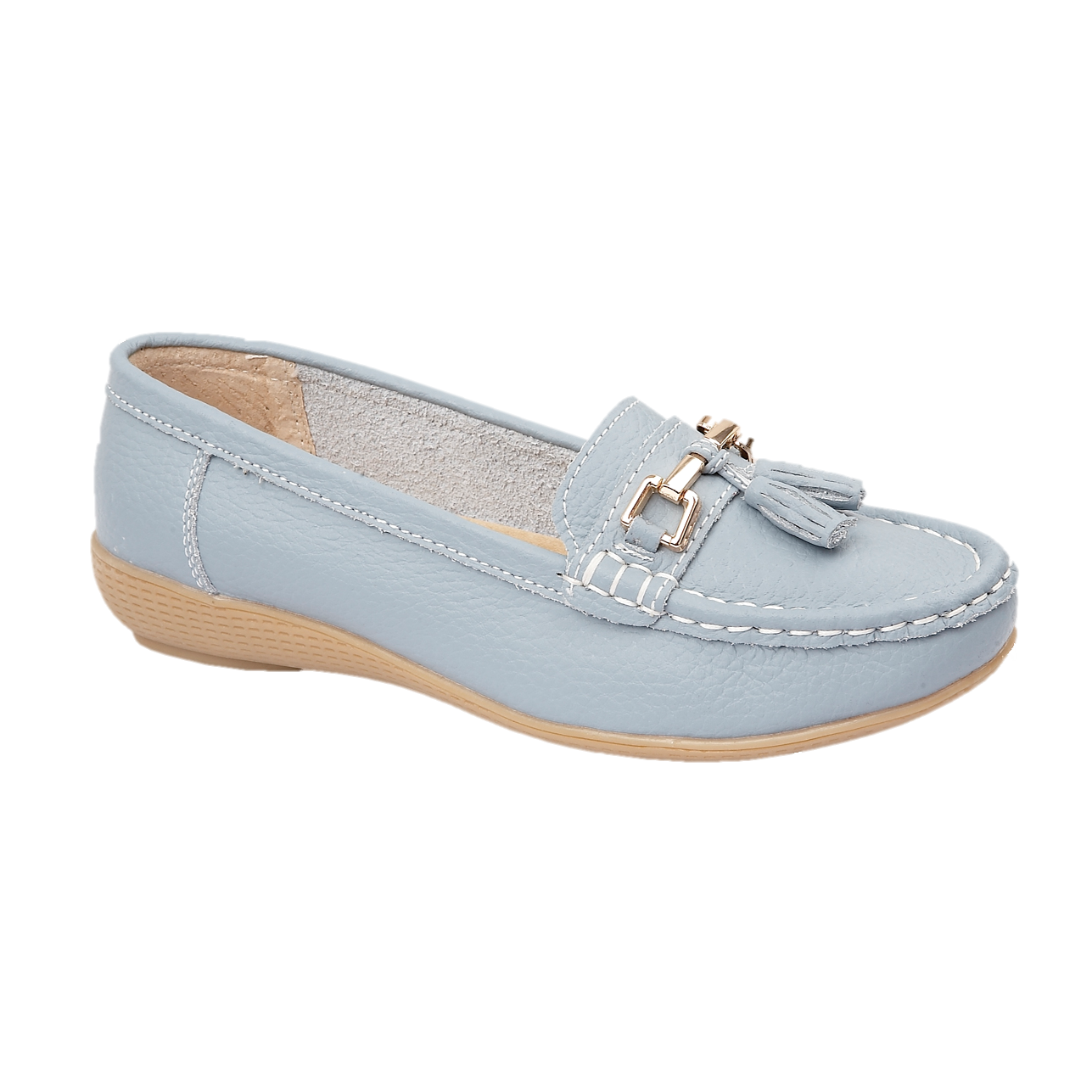 Nautical Leather Tassel Loafers