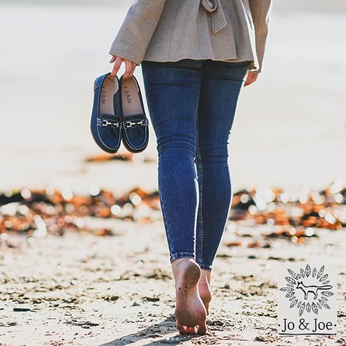 Nautical Leather Tassel Loafers