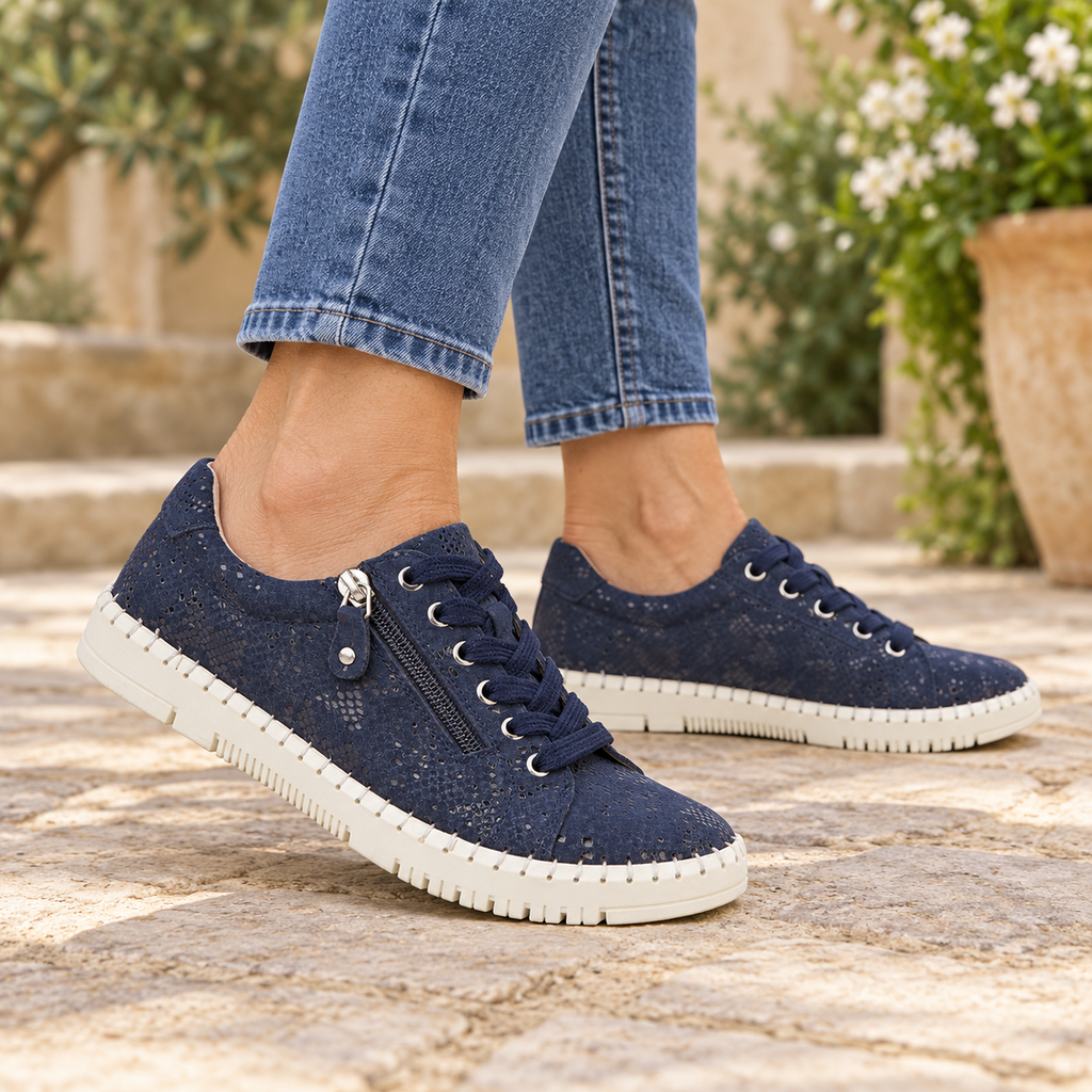 Porto Suede Casual Lace Up Trainer
