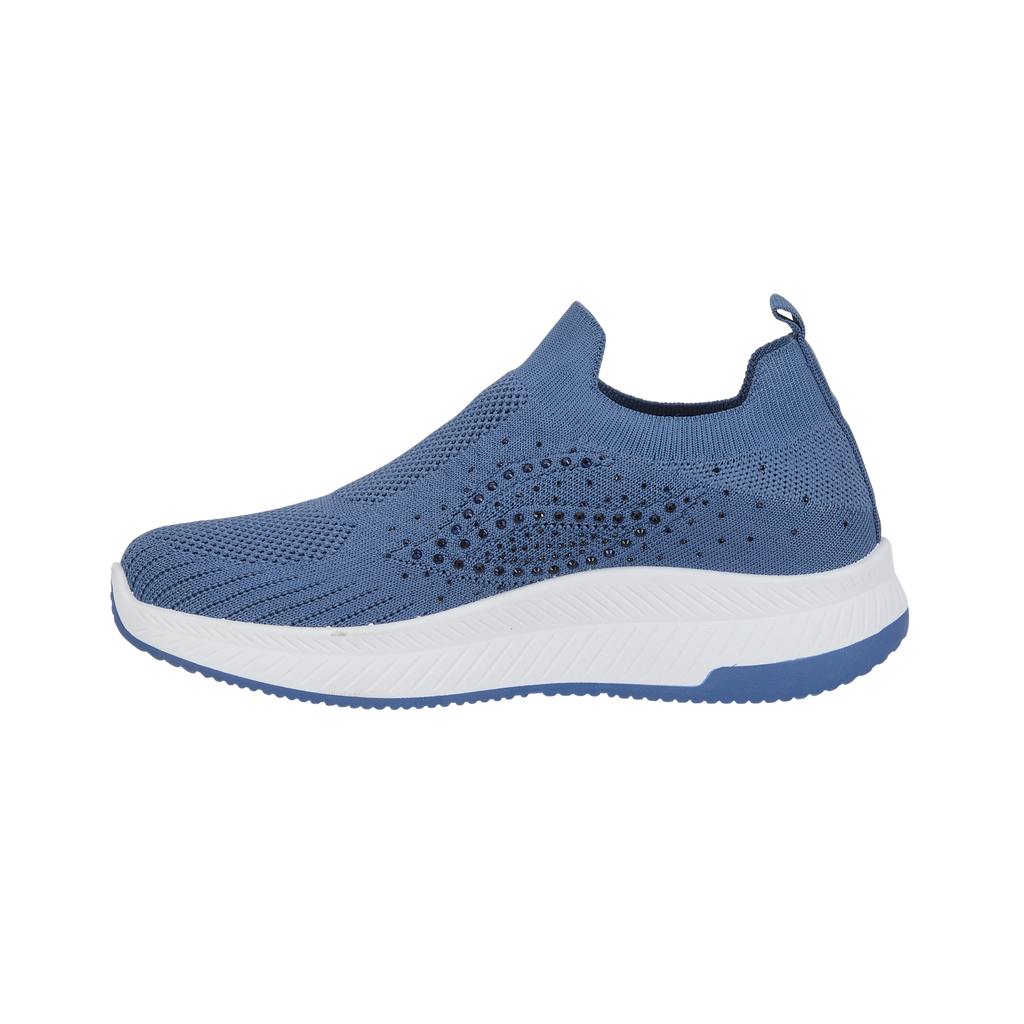 Negroni Women's Slip On Leisure Trainers Denim