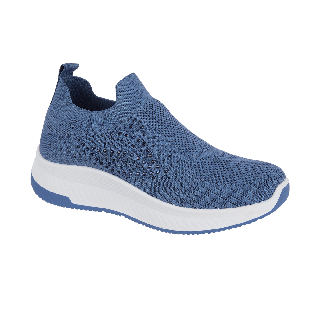 Negroni Slip On Leisure Trainers Denim