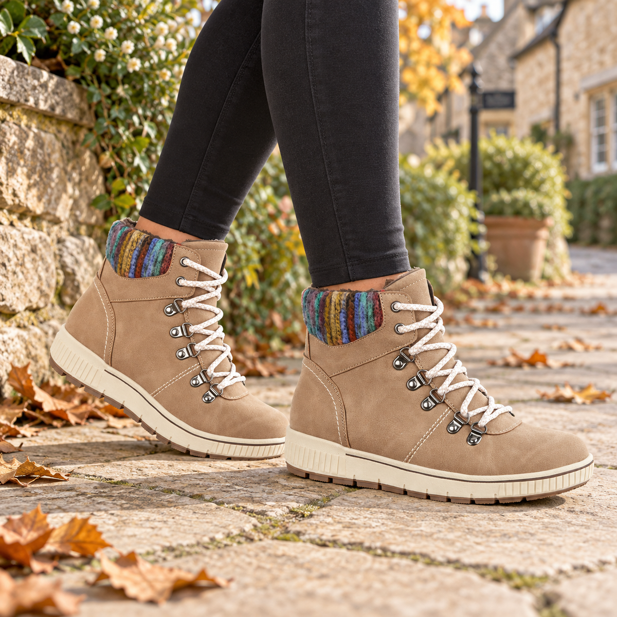 Newton Lace Ankle Boots