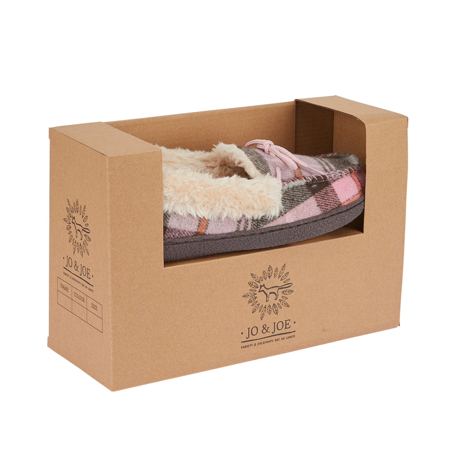 Pembroke Tartan Moccasin Slippers