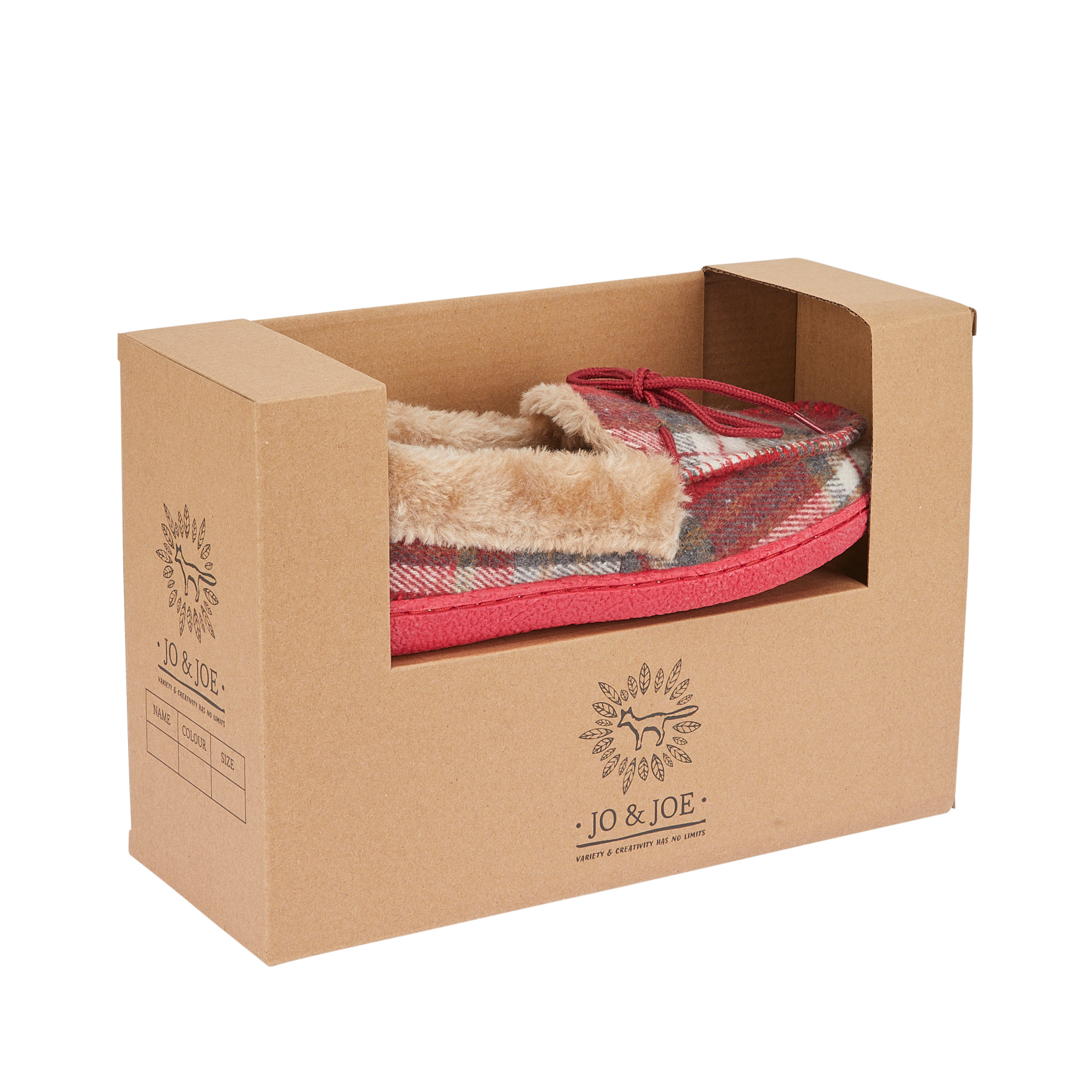 Pembroke Tartan Moccasin Slippers