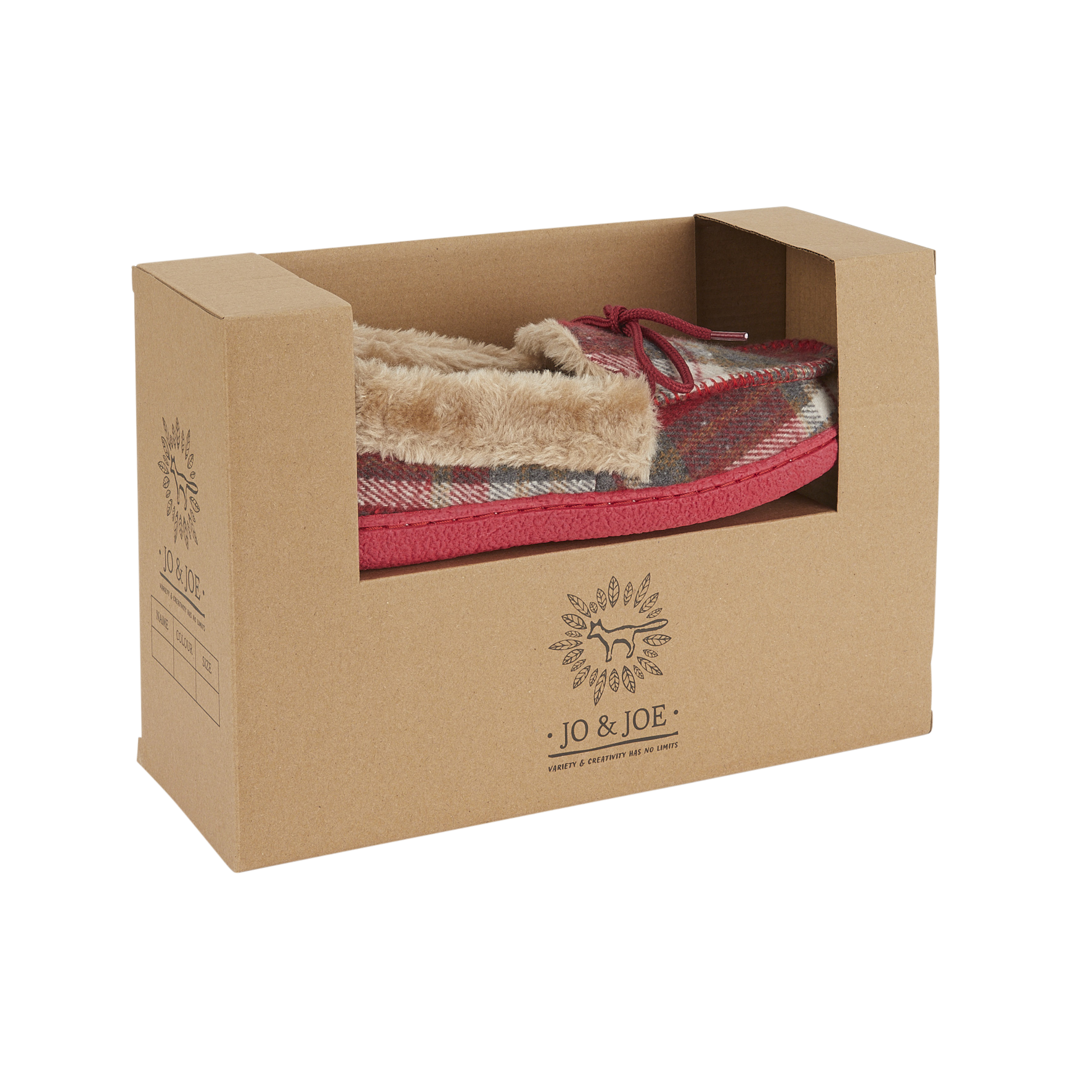 Pembroke Tartan Moccasin Slippers