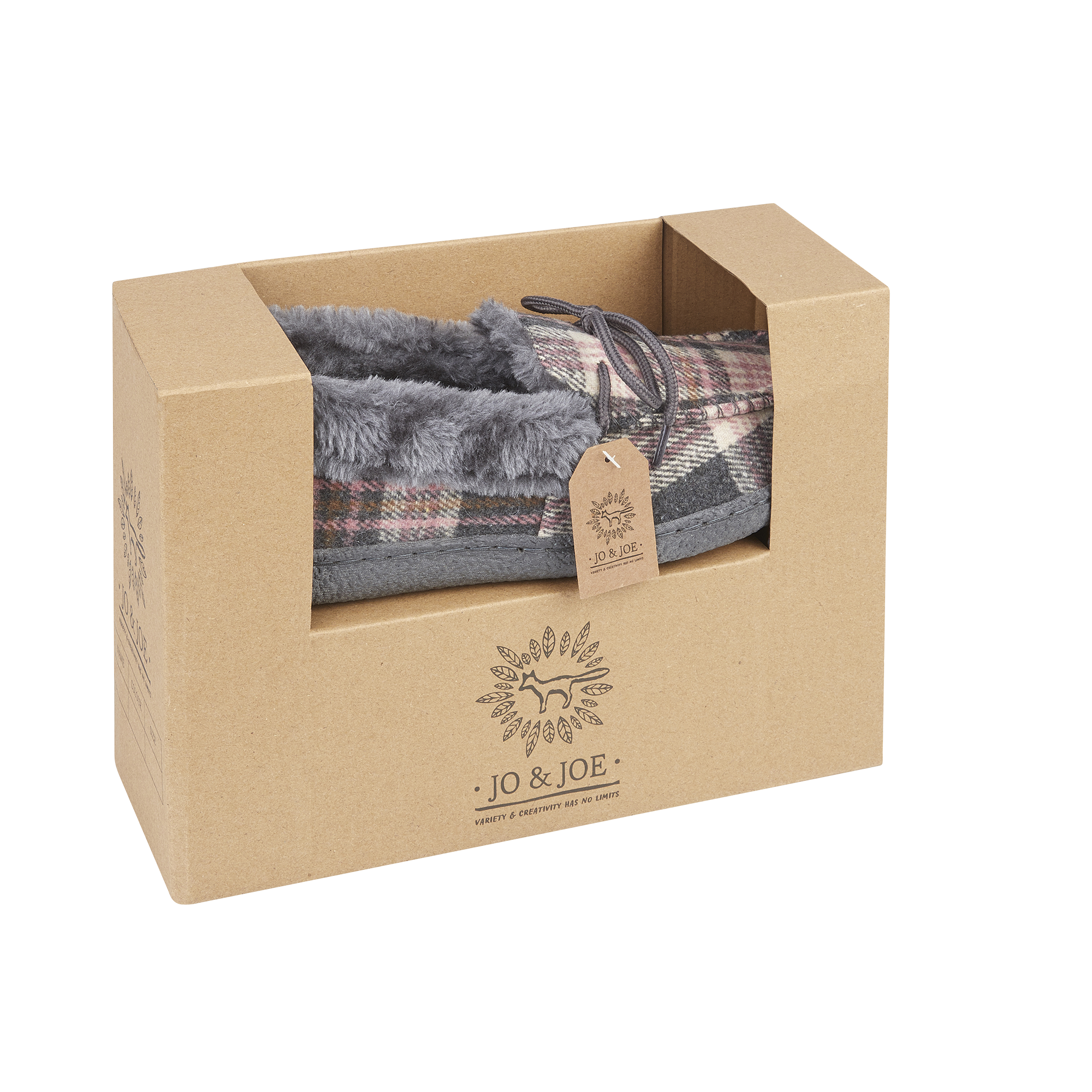 Pembroke Tartan Moccasin Slippers