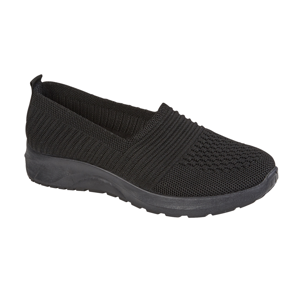 Rum Lightweight Knitted Slip On Shoes