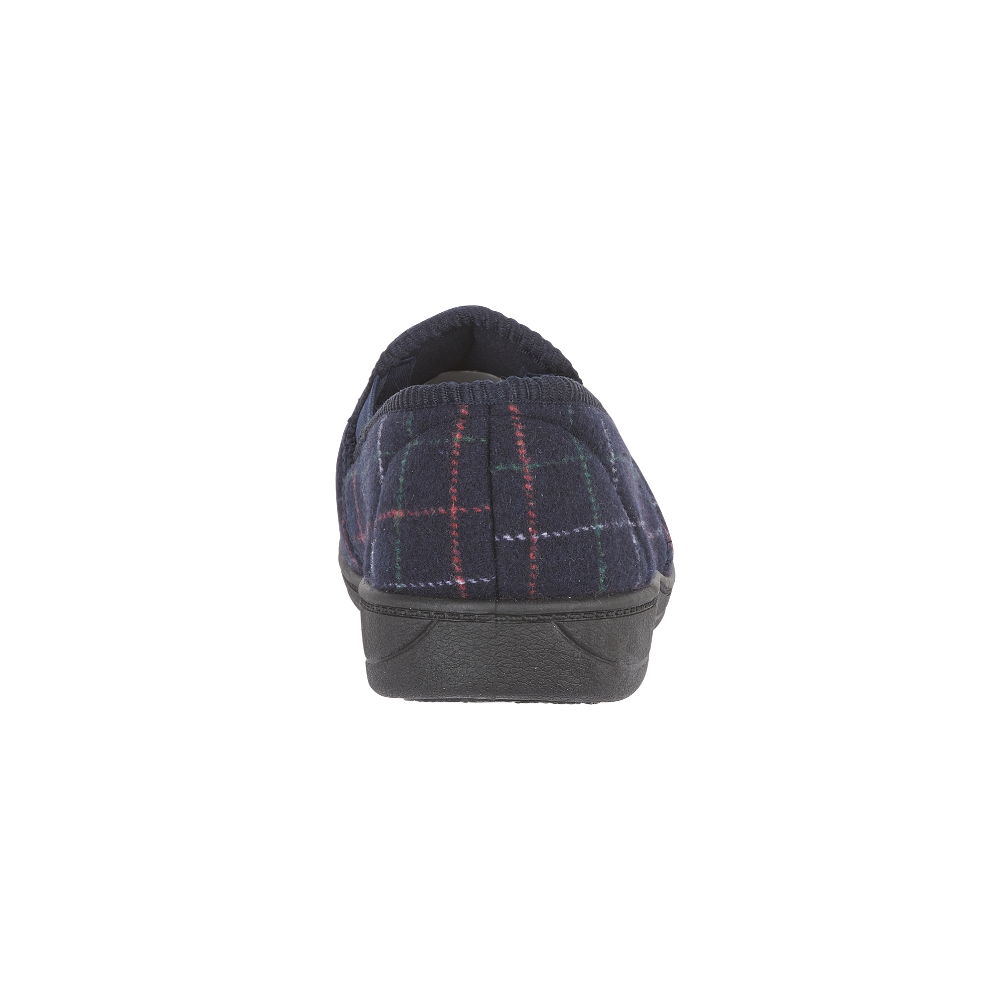 Rupert Navy Patterned Full Slippers