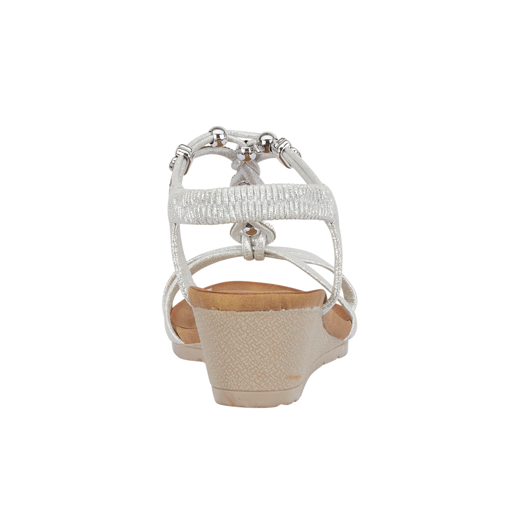 Samphire Elasticated Wedge Sandal