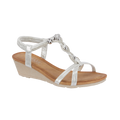 Samphire Elasticated Wedge Sandal