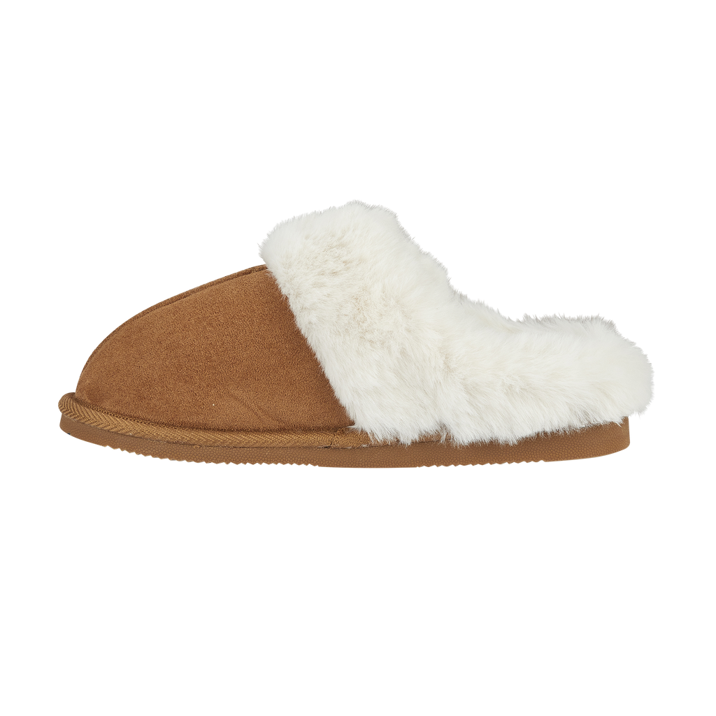 Savannah Faux Fur Mule Slippers