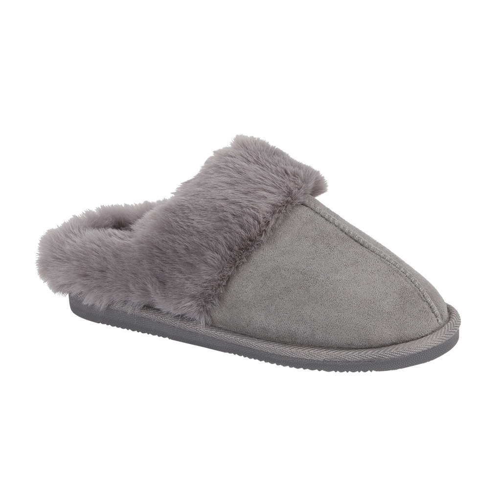 Savannah Faux Fur Mule Slippers