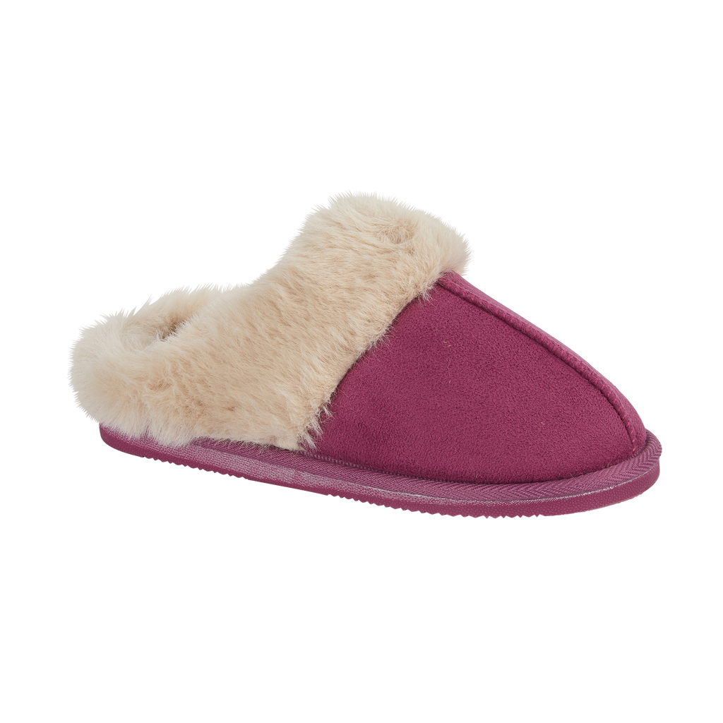 Savannah Faux Fur Mule Slippers