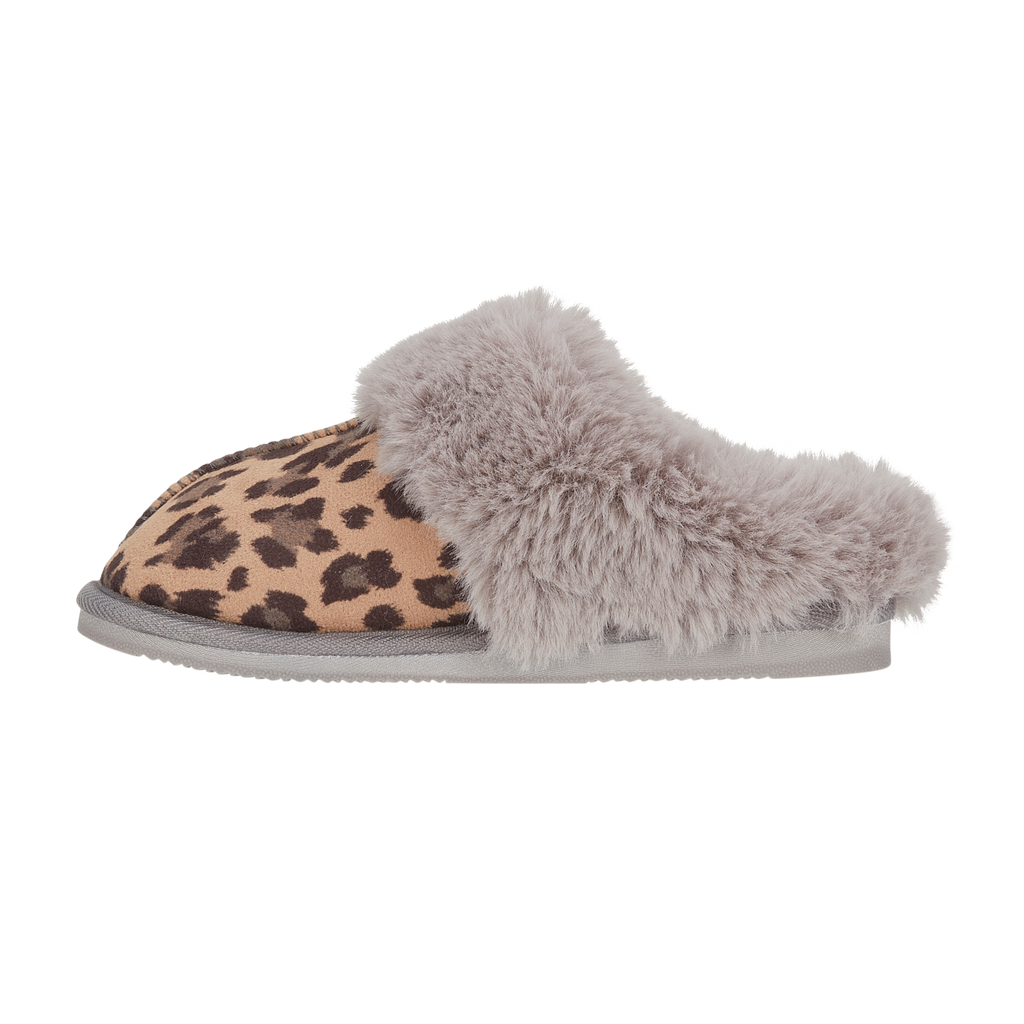 Savannah Faux Fur Mule Slippers