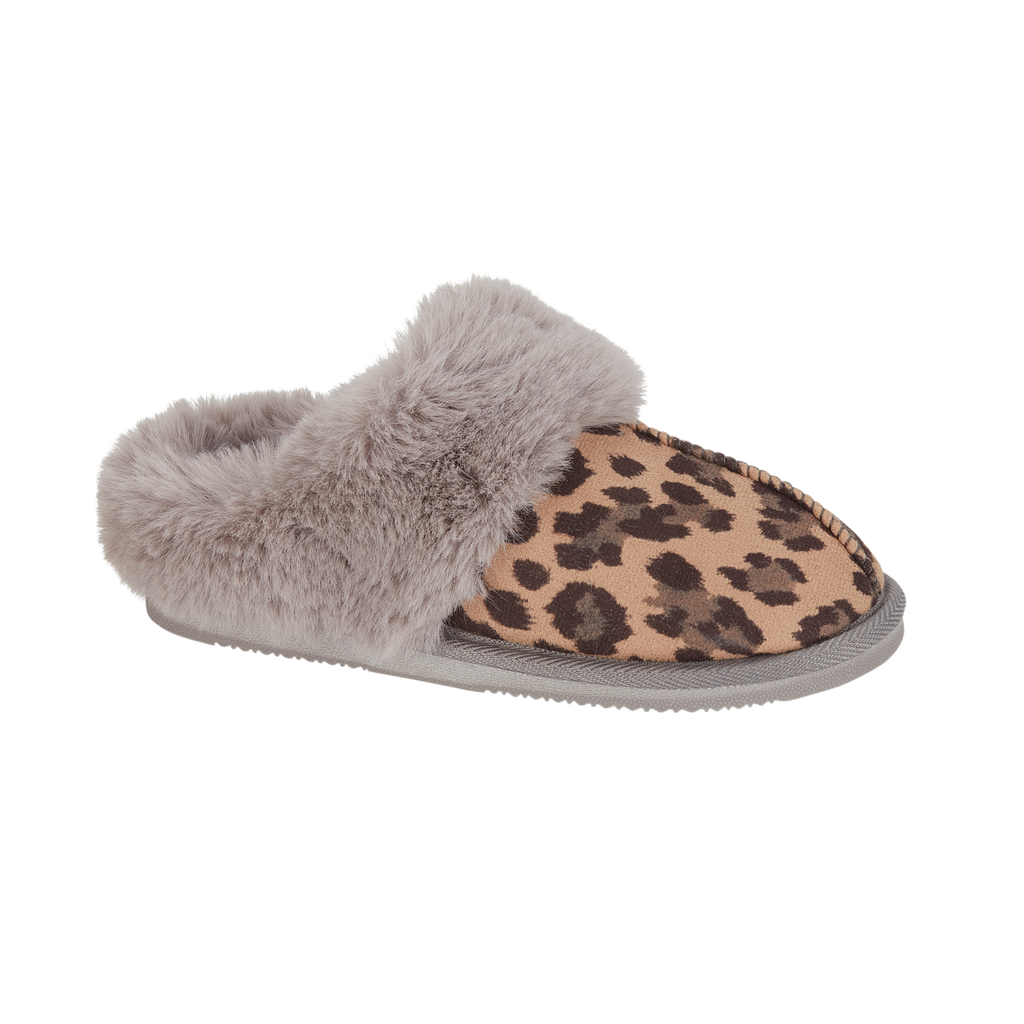 Savannah Faux Fur Mule Slippers