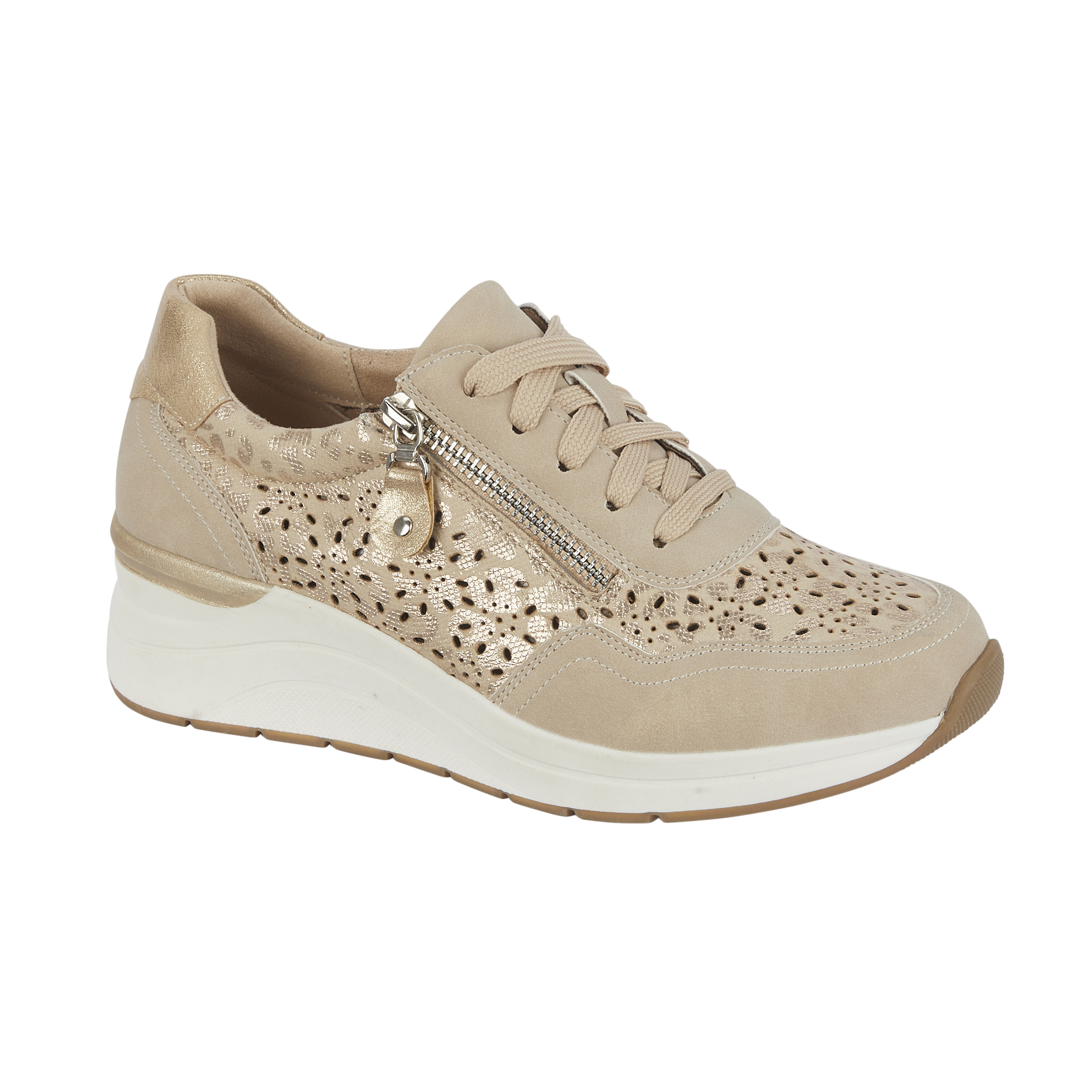 Shoreditch Sporty Wedge Trainer