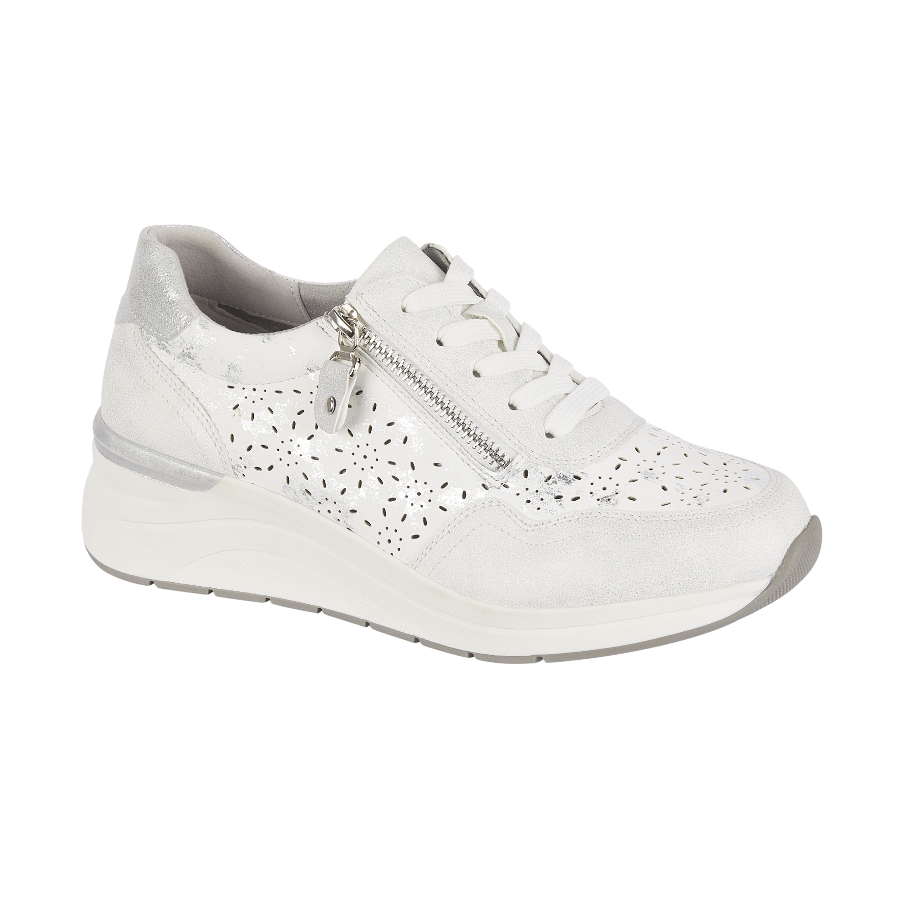 Shoreditch Sporty Wedge Trainer