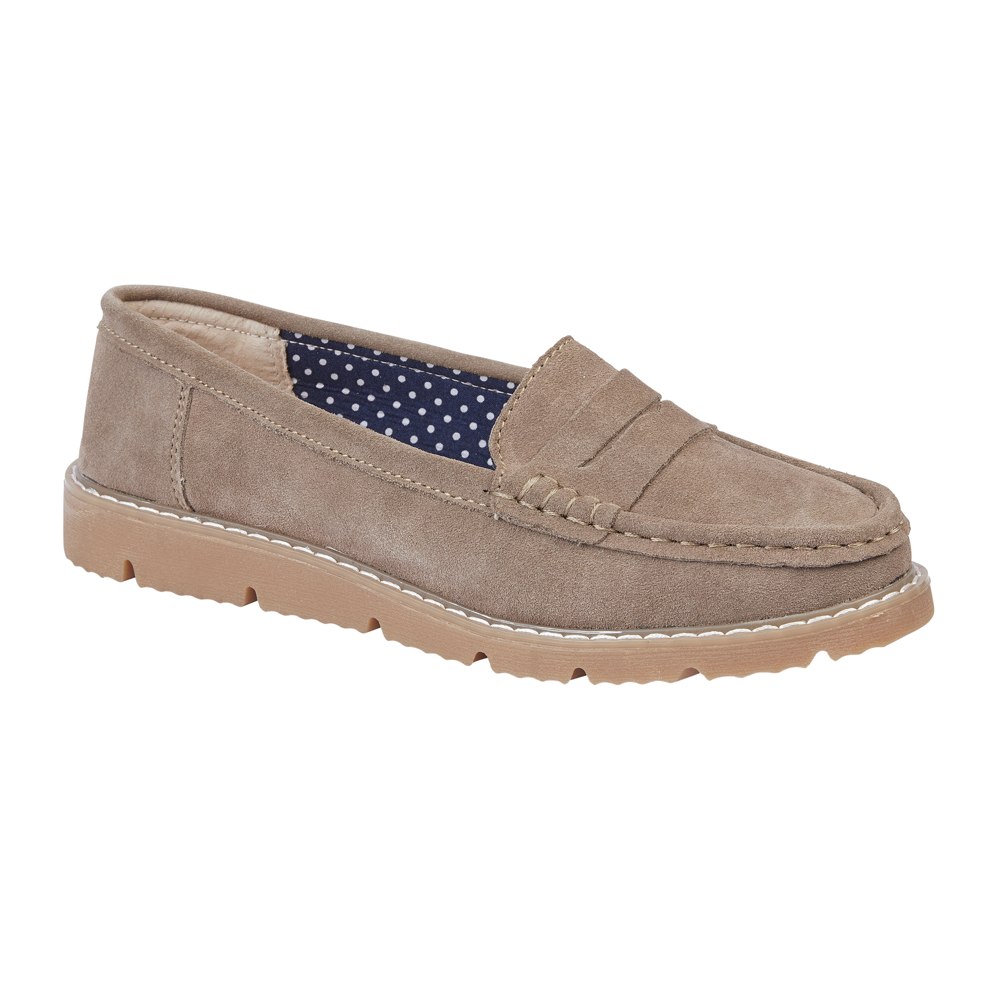 Shore Saddle Trim Loafers