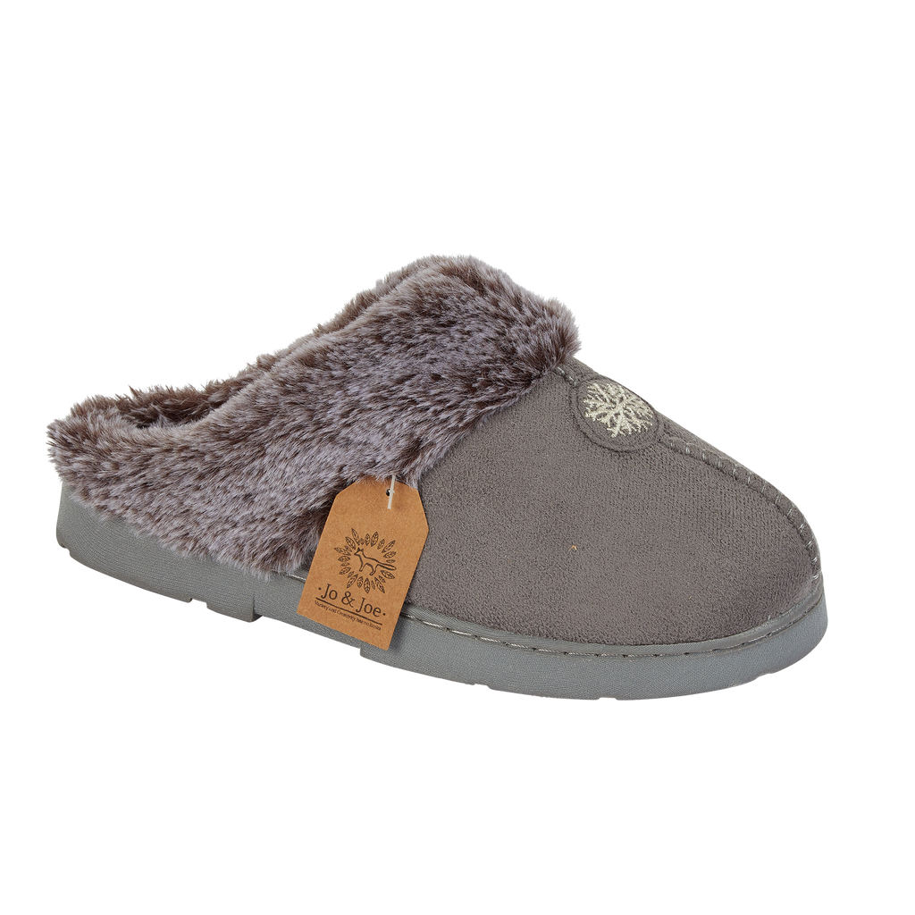 Splendour Faux Fur Mule Slippers