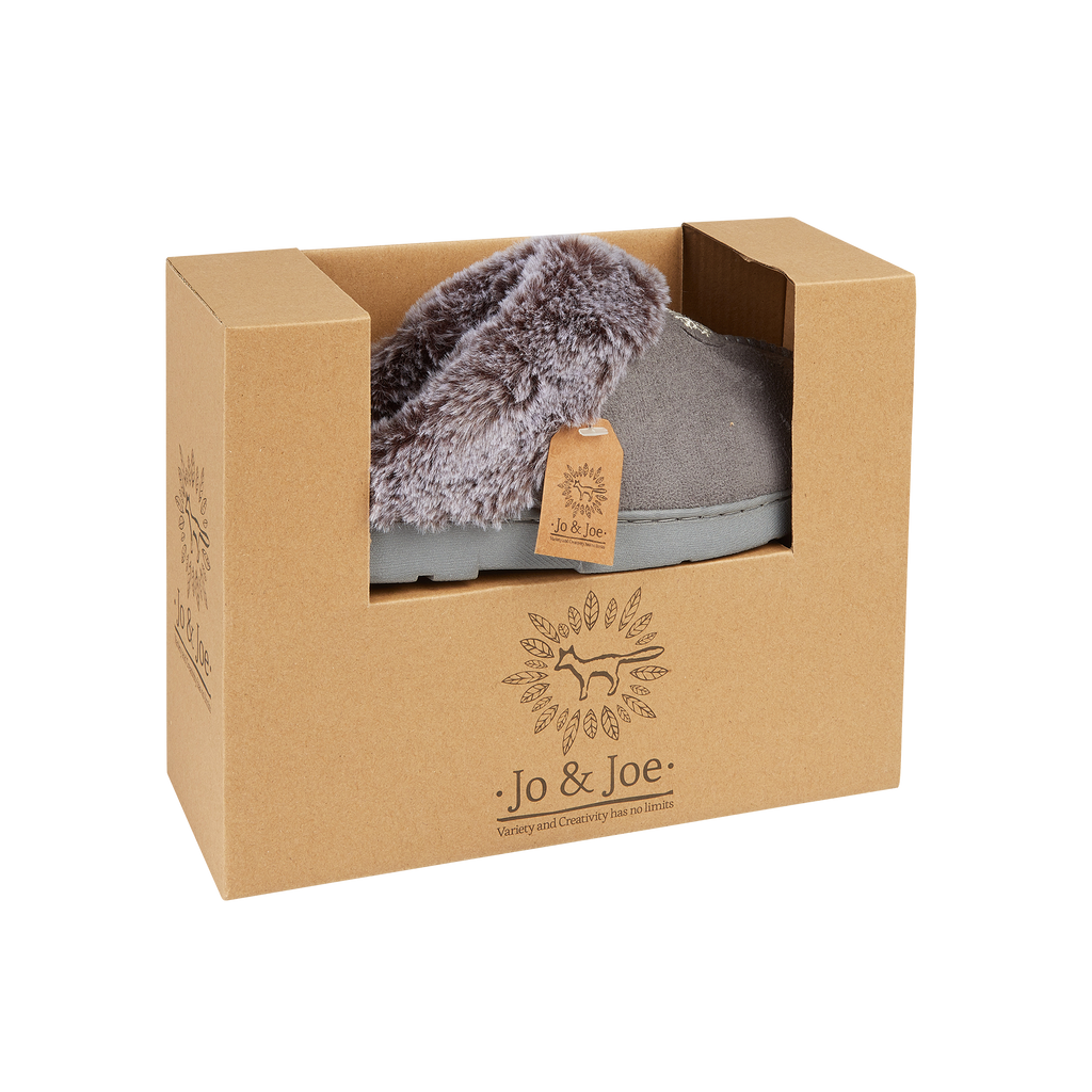 Splendour Faux Fur Mule Slippers