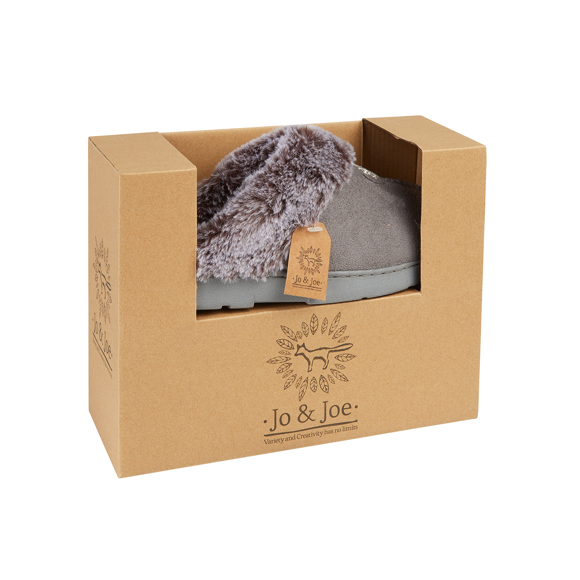 Splendour Faux Fur Mule Slippers