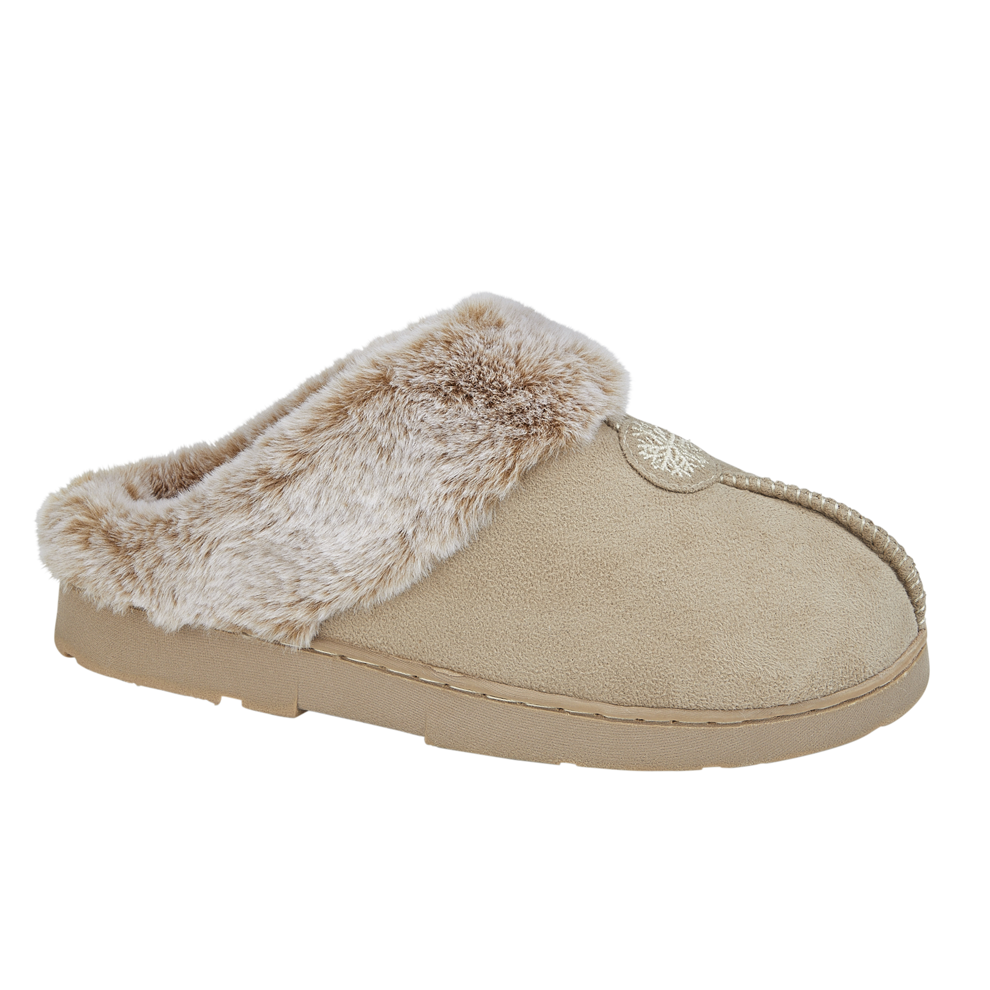 Splendour Faux Fur Mule Slippers