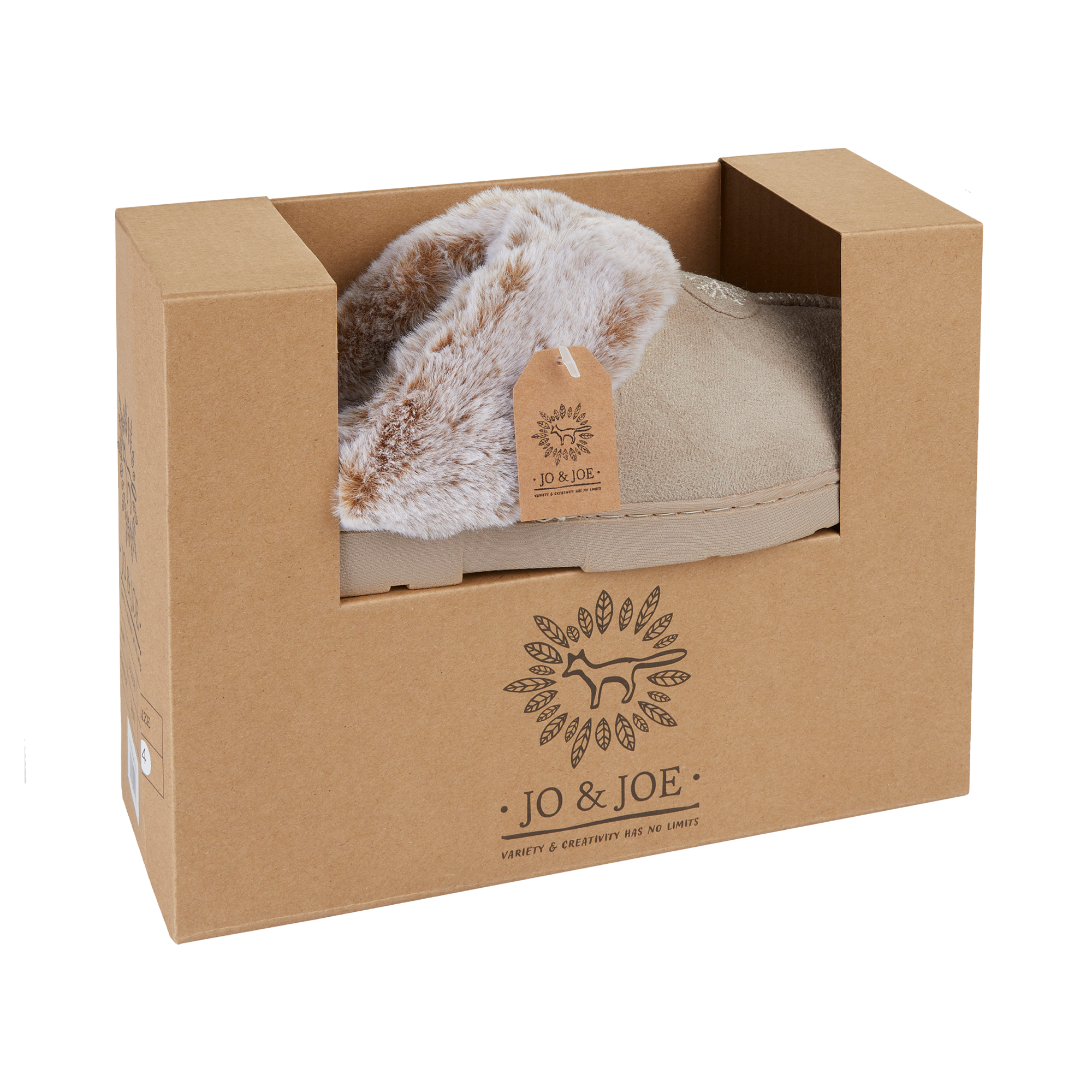 Splendour Faux Fur Mule Slippers