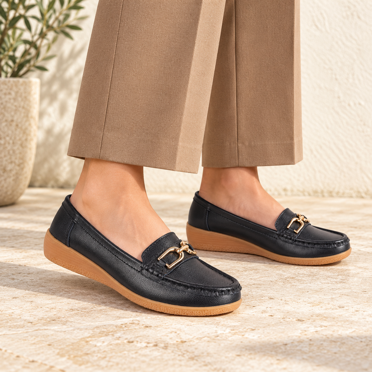 Sandbanks Leather Loafer
