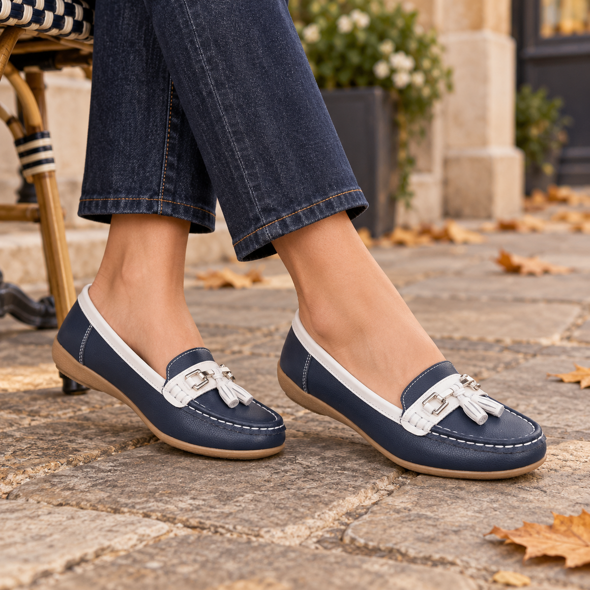 Seafairer Leather Tassel Loafers
