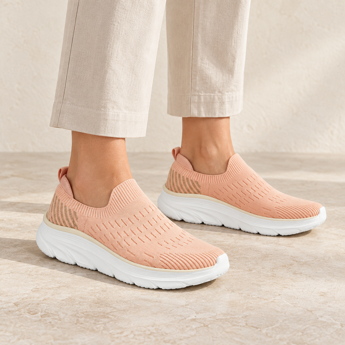 Spritz Lightweight Knitted Trainers