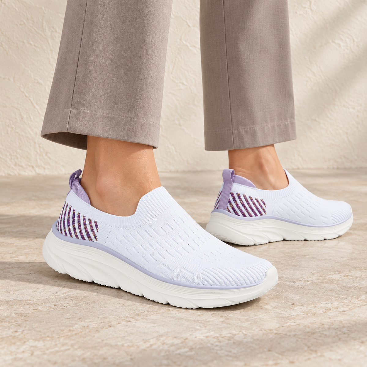Spritz Lightweight Knitted Trainers