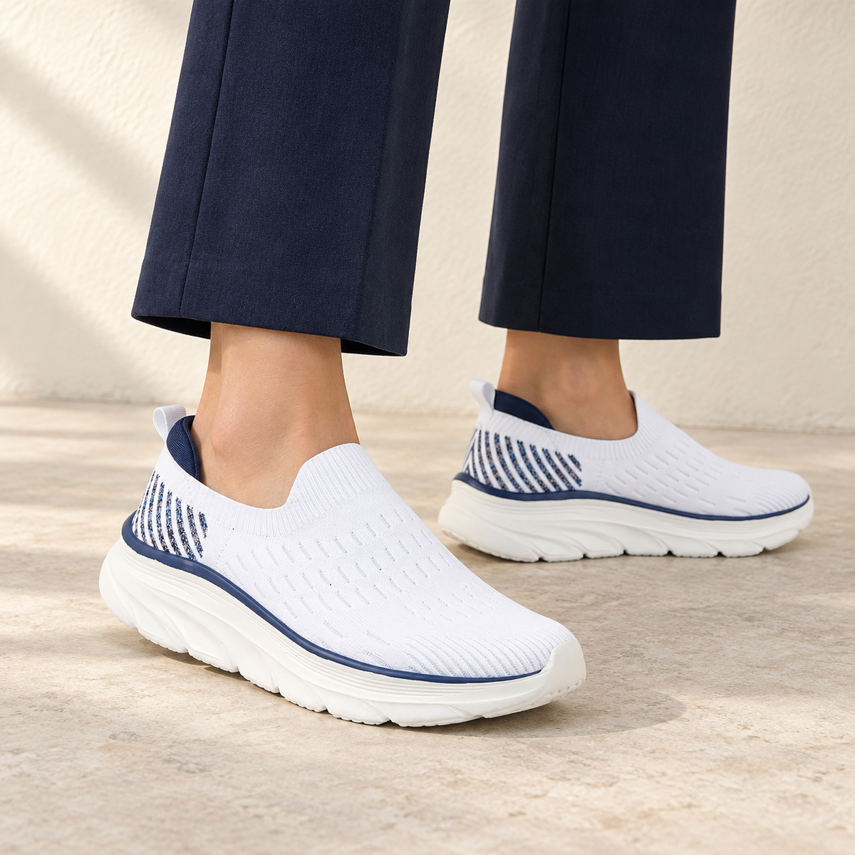 Spritz Lightweight Knitted Trainers